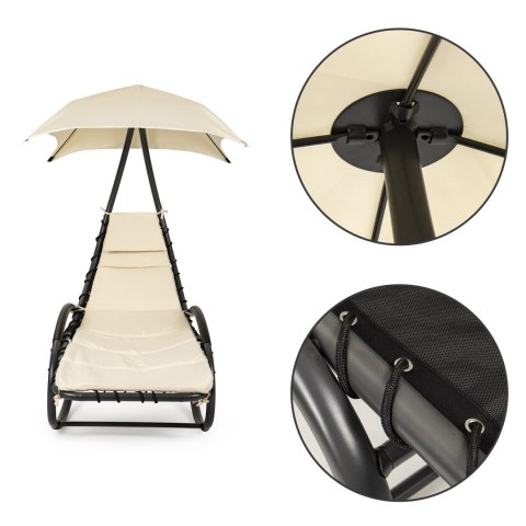 FOTEL OGRODOWY LEŻAK LEŻANKA BUJANA OGRODOWA HAMAK