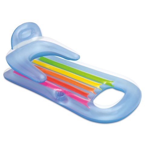 FOTEL PLAŻOWY MATERAC LEŻAK NA BASEN INTEX 58802 BLUE