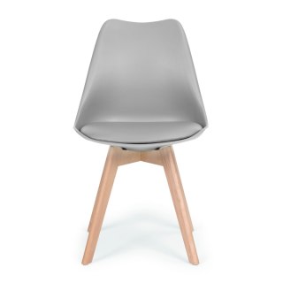 KRZESŁO ZESTAW KRZESEŁ DO SALONU JADALNI Z PODUSZKĄ MODERNHOME