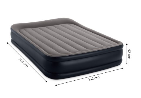 MATERAC DMUCHANY 203X152 CM Z POMPKĄ INTEX 64136ND