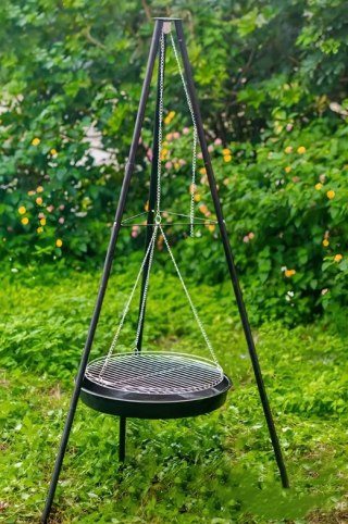 PALENISKO GRILL OGRODOWY OGRODOWE Z RUSZTEM TRÓJNÓG MULTIGARDEN