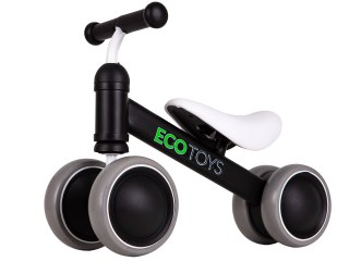 ROWEREK BIEGOWY TRENINGOWY MINI ROWER DLA DZIECI CZARNY ECOTOYS