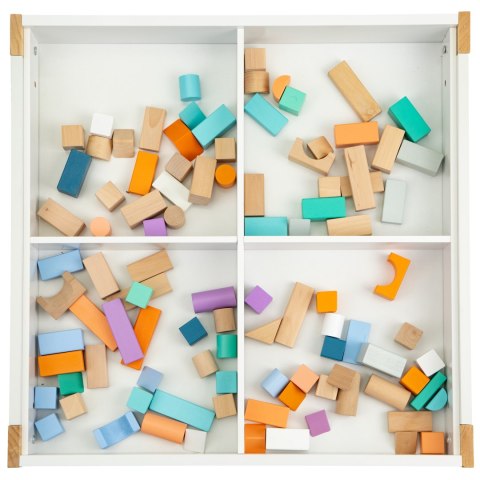 STOLIK Z DWOMA KRZESŁAMI ZESTAW MEBLI DLA DZIECI ECOTOYS