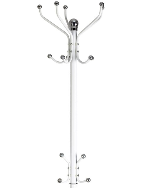 WIESZAK STOJĄCY 16 HAKÓW NA UBRANIA METAL CZARNY MODERNHOME