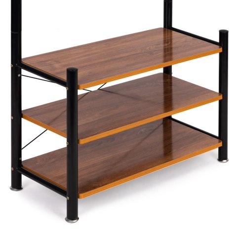 WIESZAK STOJĄCY 18 HAKÓW Z PÓŁKAMI NA BUTY MODERNHOME