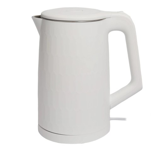 CZAJNIK ELEKTRYCZNY BEZPRZEWODOWY TURYSTYCZNY 1500 W 1.8 L OBROTOWY BIAŁY