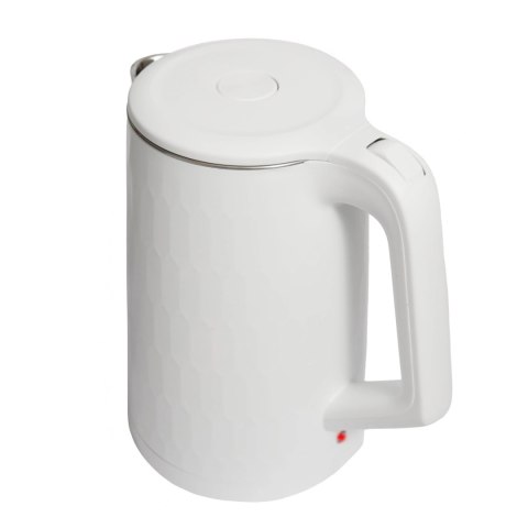 CZAJNIK ELEKTRYCZNY BEZPRZEWODOWY TURYSTYCZNY 1500 W 1.8 L OBROTOWY BIAŁY