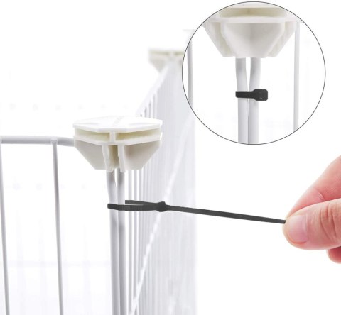 KOJEC MODUŁOWY ZAGRODA DLA MAŁYCH ZWIERZĄT GRYZONI CHOMIKA ŚWINKI MORSKIEJ BIAŁY