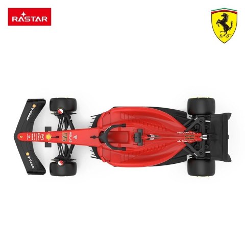 SAMOCHÓD ZDALNIE STEROWANY FERRARI F1 75 R/C SKALA 1:18 RASTAR 93400