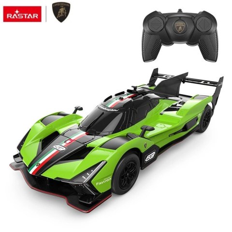 SAMOCHÓD ZDALNIE STEROWANY LAMBORGHINI SC63 LMDH R/C SKALA 1:24 RASTAR 10160