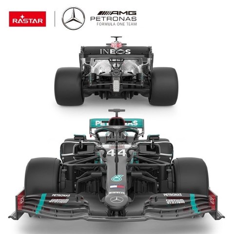 SAMOCHÓD ZDALNIE STEROWANY MERCEDES-AMG F1 W11 EQ PERFORMANCE R/C SKALA 1:18 RASTAR 98500