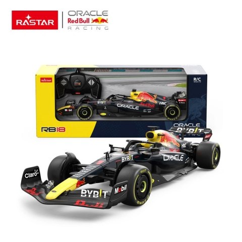 SAMOCHÓD ZDALNIE STEROWANY ORACLE RED BULL RACING RB18 R/C 1:18 RASTAR 94800