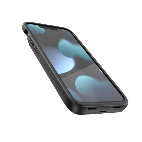 Etui na iPhone 12 mini / 13 mini z powerbankiem 4700mAh PowerCase - czarne