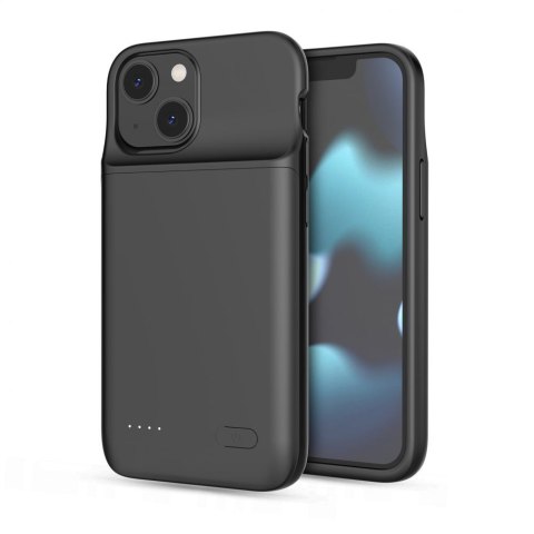 Etui na iPhone 12 mini / 13 mini z powerbankiem 4700mAh PowerCase - czarne