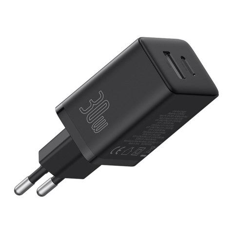 Ładowarka sieciowa USB-C USB-A Cube Pro 30W - czarna
