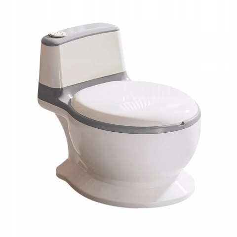 Nocnik toaleta dla Dzieci WC miękkie siedzisko wuciągany wkład dźwięki