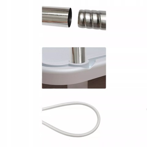 Organizer na pluszaki i zabawki stojak z elastycznymi pasami, pojemny