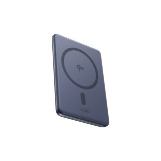 Powerbank ultracienki 5000mAh z podstawką kablem PicoGo AM31 Qi2 MagSafe 20W - szary