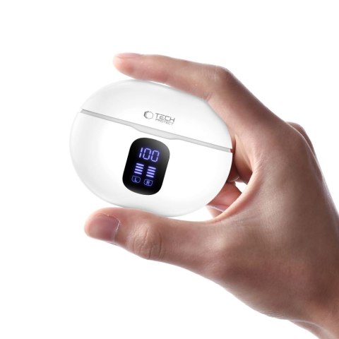 Słuchawki bezprzewodowe douszne UltraBoost TWS Pro G2 - białe