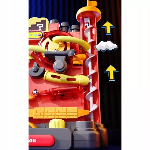 Tor Kulkowy Gra Zręcznościowa logiczna Labirynt 3D 16 Poziomów dla Dzieci