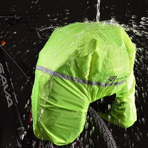 Torba rowerowa na bagażnik 35l z rozkładanymi kieszeniami A6-03BK - czarna