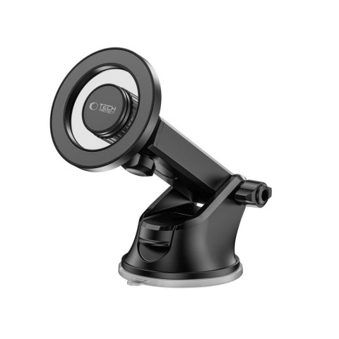 Uchwyt samochodowy do telefonu na kokpit kratkę nawiewu MagSafe N51 - czarny