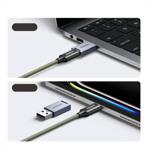 Czytnik kart pamięci 2w1 z organizerem na 10 kart - szary