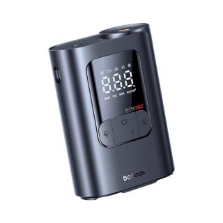 Kompresor bezprzewodowy 3 końcówki 150PSI 26 l/min 82W - czarny