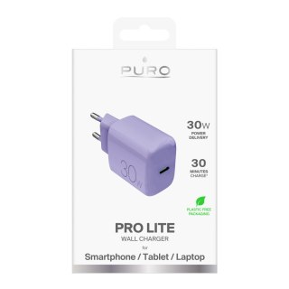 Ładowarka sieciowa USB-C Pro Lite 30W - fioletowa