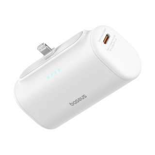 Powerbank 5000mAh iPhone Lightning USB-C Compact 20W - biały