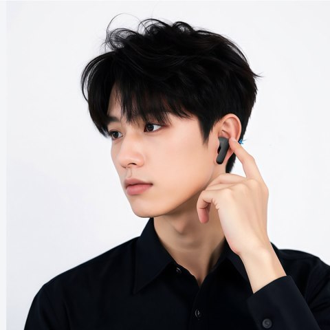 Słuchawki bezprzewodowe dokanałowe Buds TWS IPX4 Bluetooth - szare