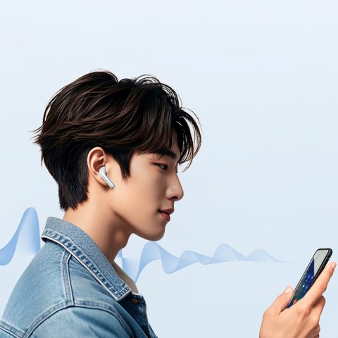 Słuchawki bezprzewodowe douszne AilyBuds E10 LDAC ENC IPX4 BT - białe