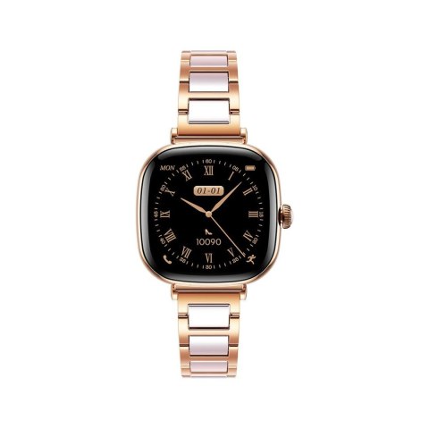 Smartwatch Starlight JR-FS1 z odbieraniem połączeń 2 paski - złoty