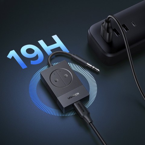 Transmiter nadajnik audio dźwięku Bluetooth 5.4 - czarny