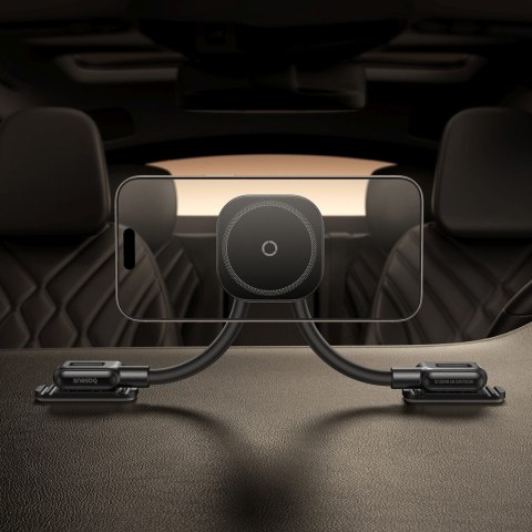 Uchwyt samochodowy magnetyczny do smartfona przyklejany PrimeTrip C03s MagSafe - czarny