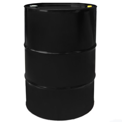 Beczka stalowa metalowa TH 216.5L z rowkami korki 3/4 i 2 w wieku - CZARNA MIX