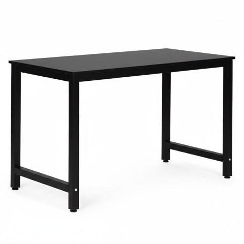 Biurko komputerowe szkolne stół 120x60 cm czarne ModernHome