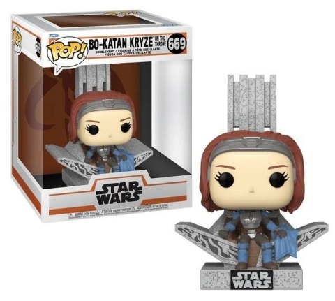 Figurka Funko POP Star Wars: Mandalorian throne