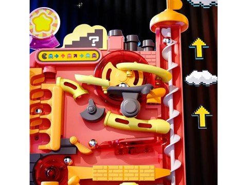 Kulkowy Tor Przeszkód Zjeżdżalnia Zjazd Dla Kulek Kulodrom Zabawka interaktywna