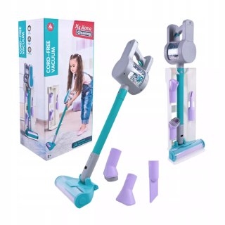 Odkurzacz dla Dzieci Pionowy + Stacja Zestaw do Sprzątania 3 Ssawki Dźwięki