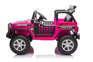 Pojazd Jeep BEAST 4x4 Różowy