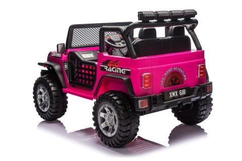 Pojazd Jeep BEAST 4x4 Różowy