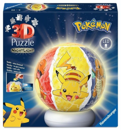 Puzzle 3D NightLight Pokemon