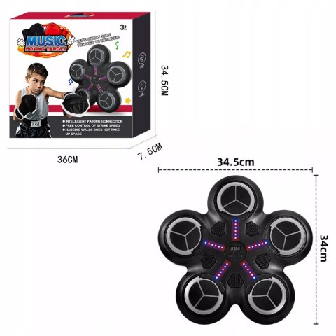 Tarcza Muzyczny Cel Bokserski LED | Trening Refleksu Music Boxing