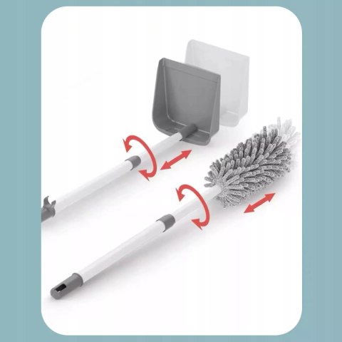 Zestaw do Sprzątania Elektroniczny Odkurzacz Mop Wiaderko Akcesoria Stojak