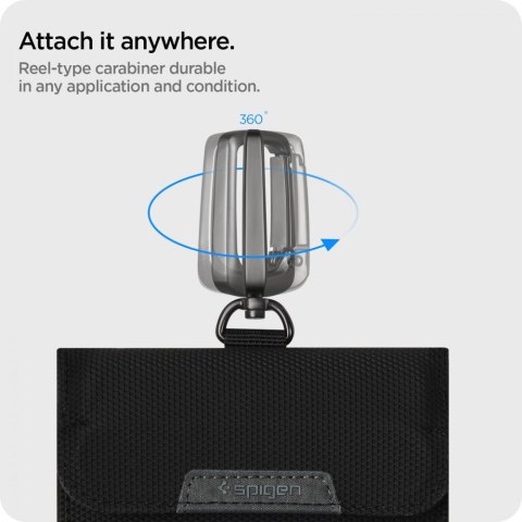 Antykradzieżowe etui na kluczyki blokujące sygnał Keyless RFID - czarne