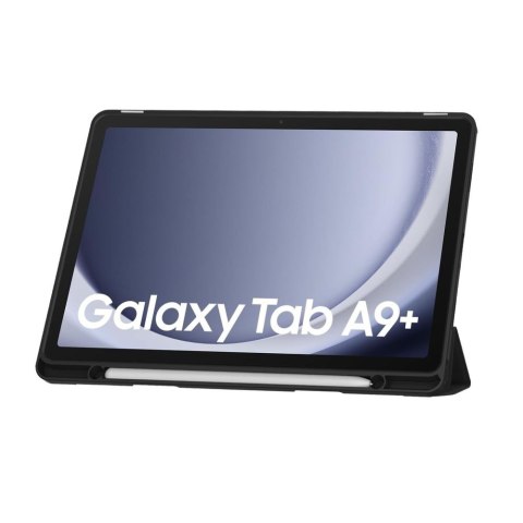 Etui z podstawką na Samsung Galaxy Tab A9+ 11'' X210 / X215 / X216 SC Pen - czarne