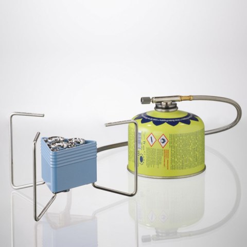 Kuchenka turystyczna na kartusze gazowe TRIANGLE 3 palniki zapalniczka 2,3 kW