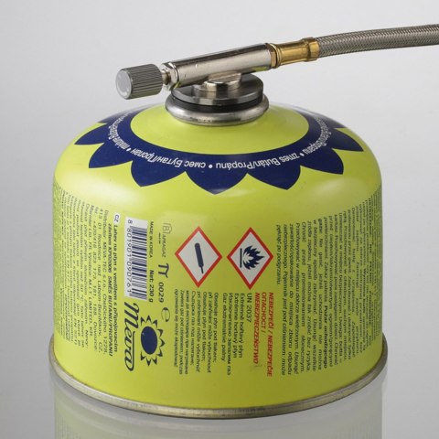 Kuchenka turystyczna na kartusze gazowe TRIANGLE 3 palniki zapalniczka 2,3 kW