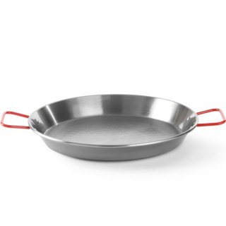 Patelnia do paelli okrągła stalowa z uchwytami śr. 380x120 mm